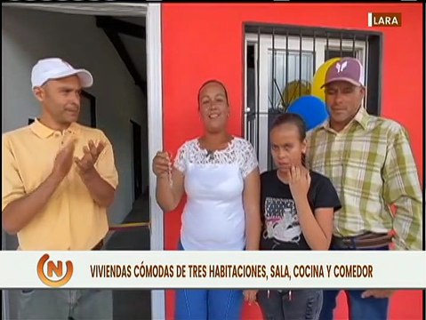Lara | GMVV entrega viviendas dignas a familias del municipio Jiménez