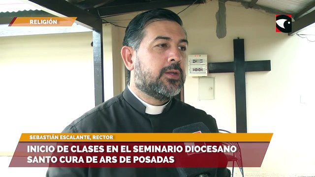 Inicio de clases en el Seminario Diocesano Santo Cura de Ars de Posadas
