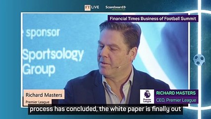 Premier League CEO Richard Masters discusses English football landscape