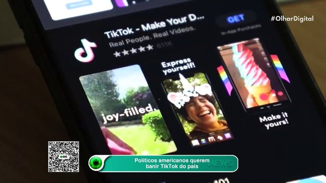 Políticos americanos querem banir TikTok do país