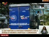 SUAF realiza entrega de insumos a hospitales de Caracas para fortalecer red de salud pública