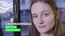 One influencer's quest to help the Earth using GIFs