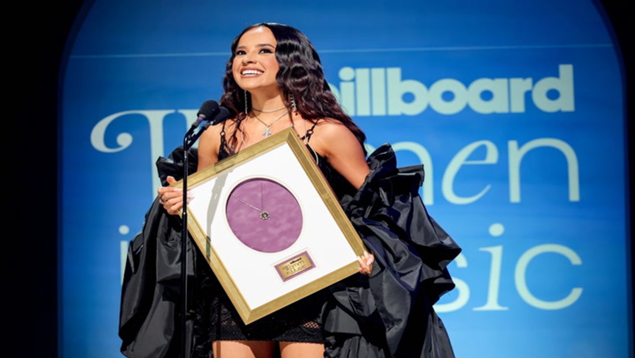 Becky G Receives the AMEX Impact Award From Billboard & American Express | Billboard News