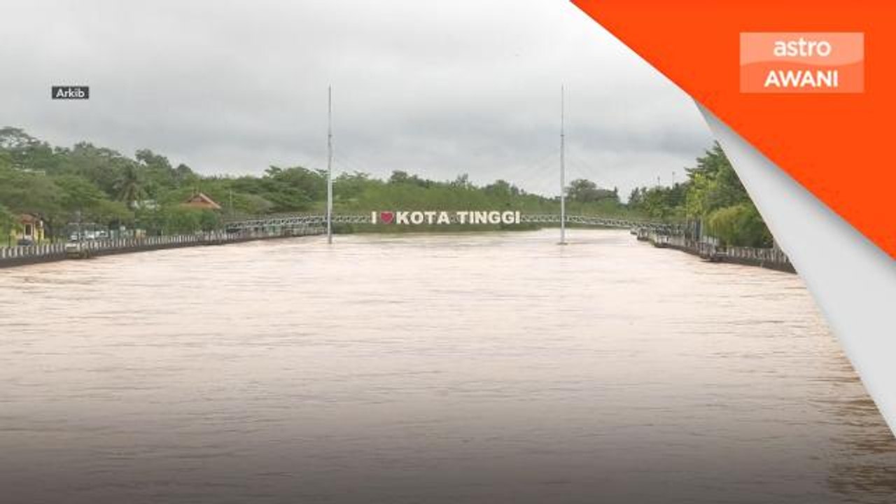 Perkembangan banjir di Johor setakat 6 pagi