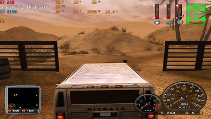 Nitrate ( Hummer H1 look alike ) engine startup