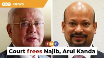 Najib, Arul Kanda freed of 1MDB audit tampering charges
