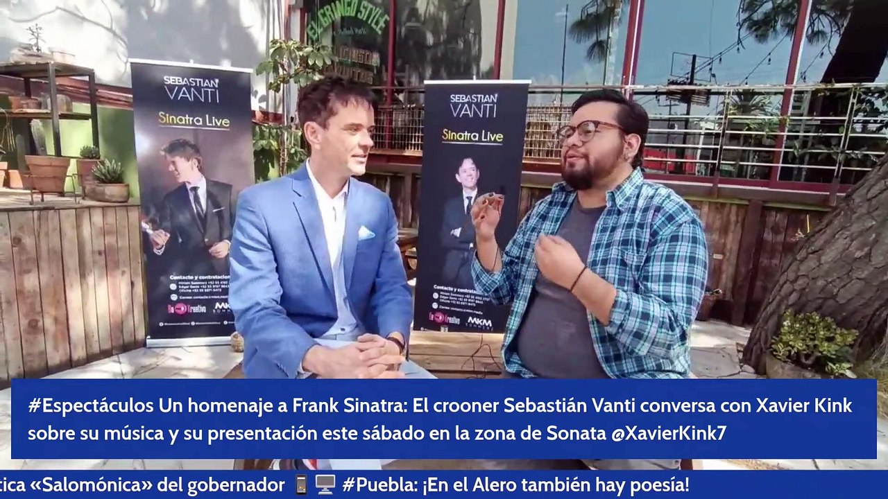 Sebastián Vanti: Rescata el #crooner y a #Frank Sinatra