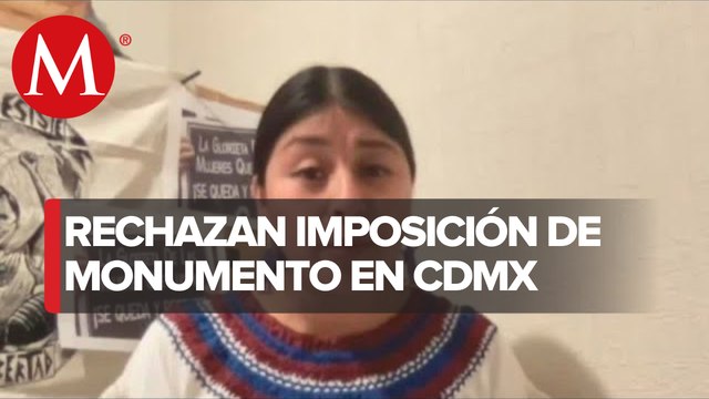 Sheinbaum asegura que convivirán la Antimonumenta y la Mujer Amajac en la glorieta de las mujeres