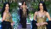 Abu Jani Sandeep Khosla Event: Hardik Pandya Wife Natasa Stankovic Black Golden Dress Look Video