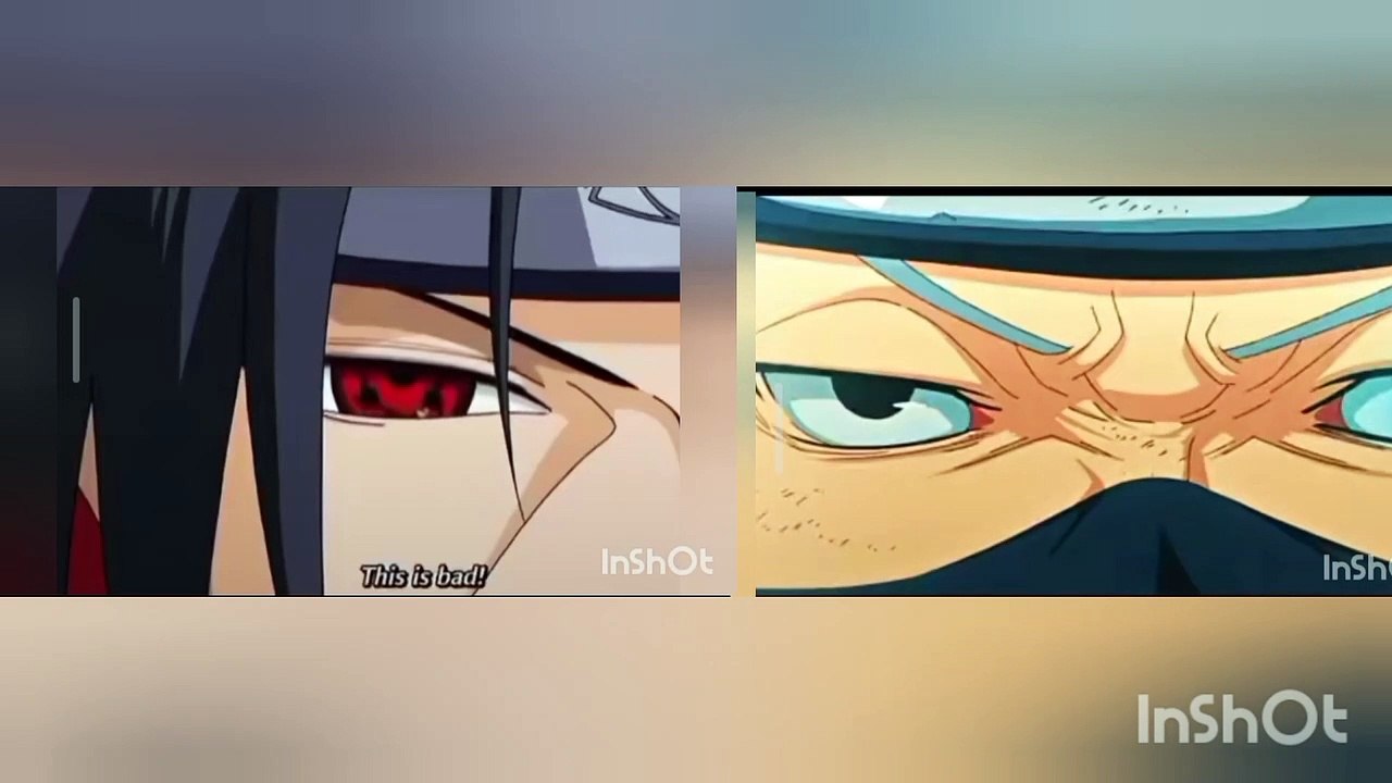 Kakashi vs itachi