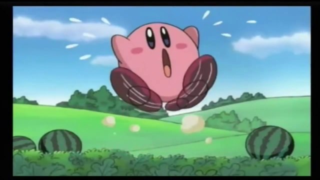 Kirby Right Back at Ya 07 Kirby's Egg-cellent Adventure, NINTENDO game animation
