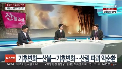 [이슈+] 건조특보 속 동해안 산불 1년…커지는 산불위험