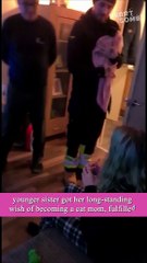 Girl Got Emotional After Sister Gets Her A Kitten || Heartsome