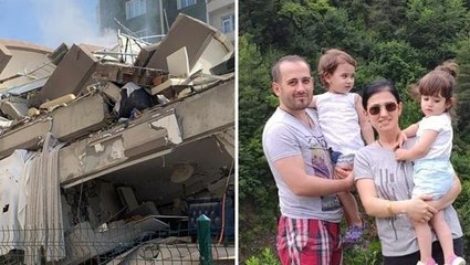 Ailesini enkazda bulamayan babanın umudu tükendi: Yandıklarını düşünüyorum, enkaz parçalarıyla mezar yaptıracağım