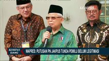 Maruf Amin Respons Putusan PN Jakpus soal Penundaan Pemilu 2024