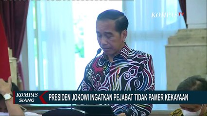 Jokowi Angkat Bicara soal Pejabat Pamer Harta: Pantas Rakyat Kecewa