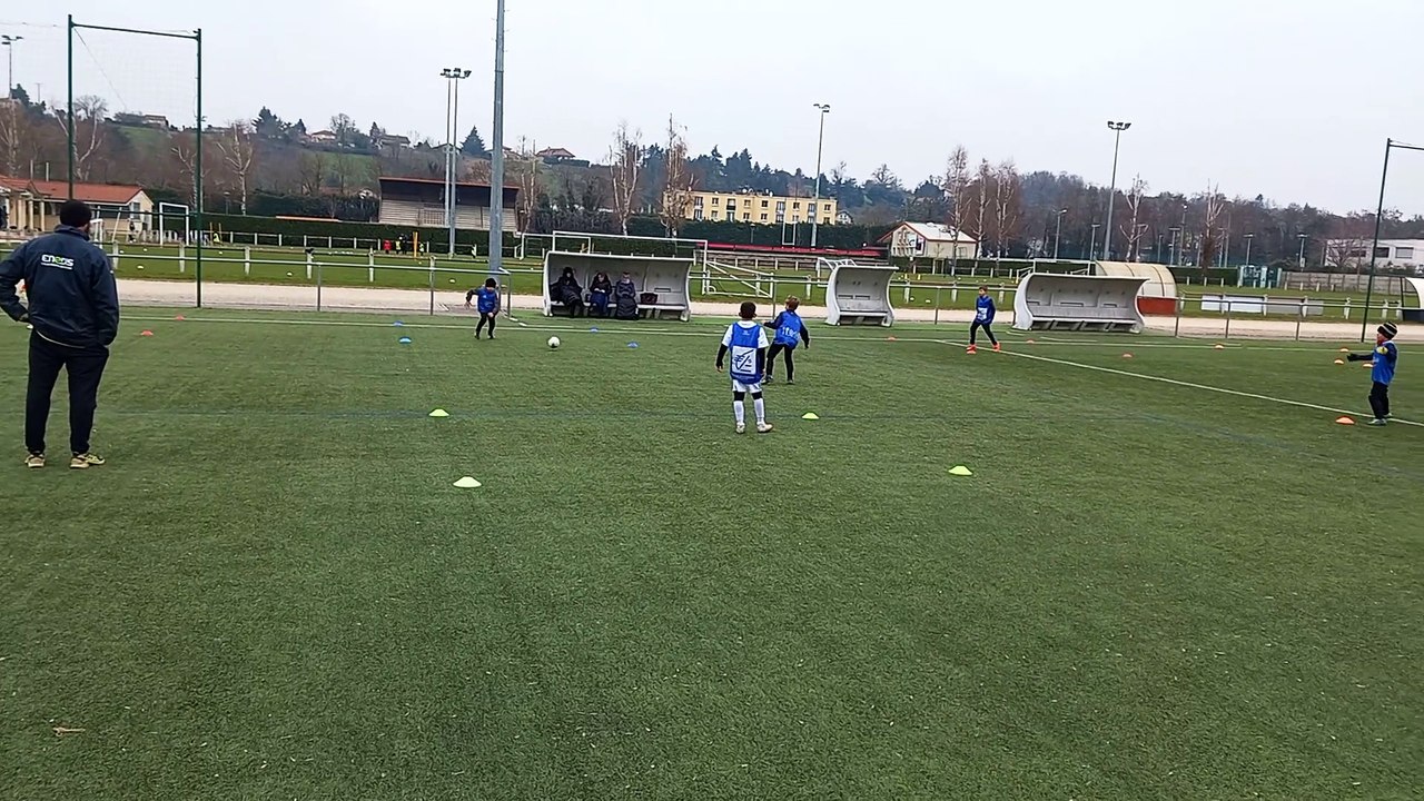 Entraînement école de foot