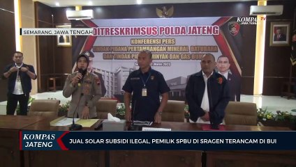 Jual Solar Subsidi Ilegal, Pemilik SPBU di Sragen Terancam di Bui