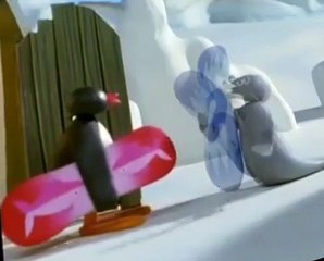 Pingu E0113 Pingu the Snowboarder
