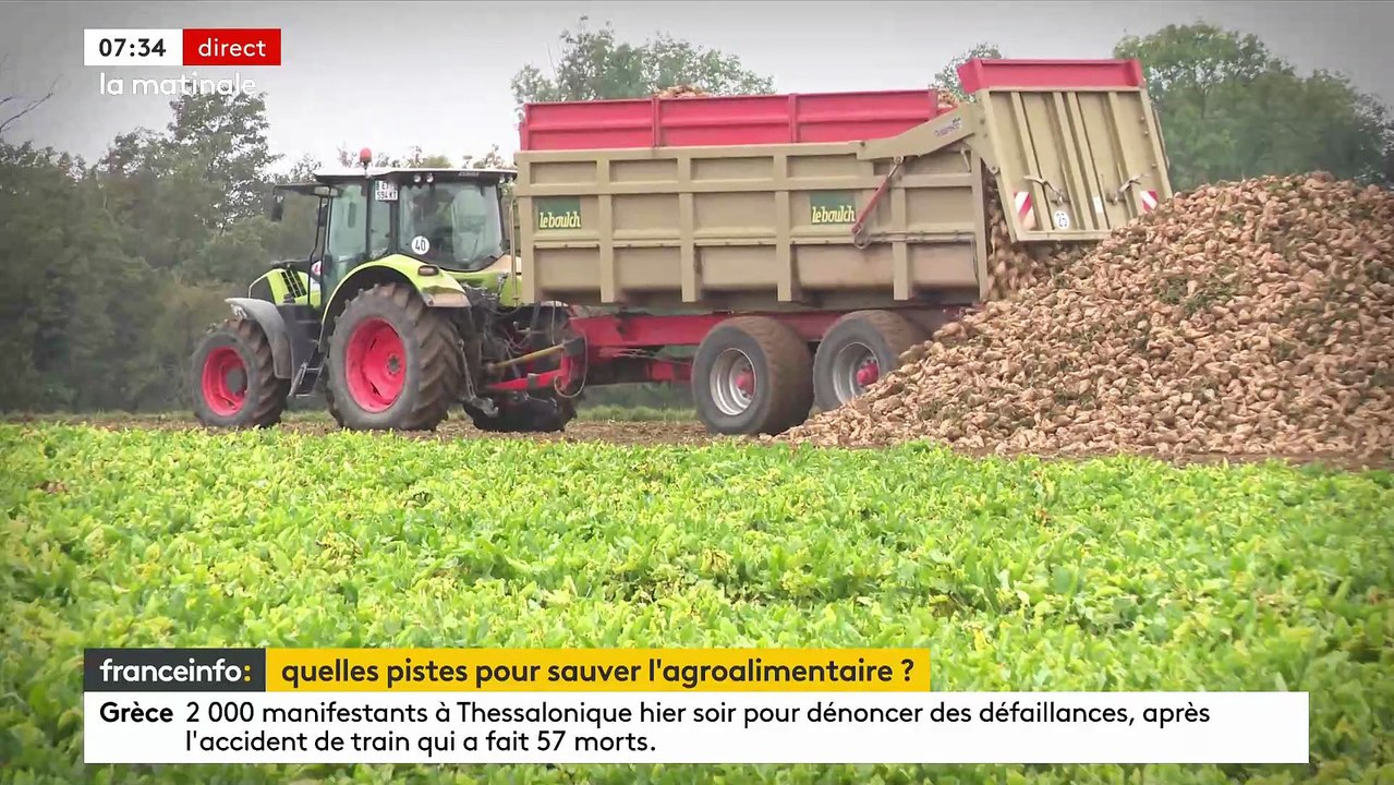 Le gouvernement va présenter aujourd'hui un plan de soutien à l’industrie agroalimentaire, avec des mesures d’urgence pour aider les entreprises à supporter la flambée de leurs coûts de production - VIDEO