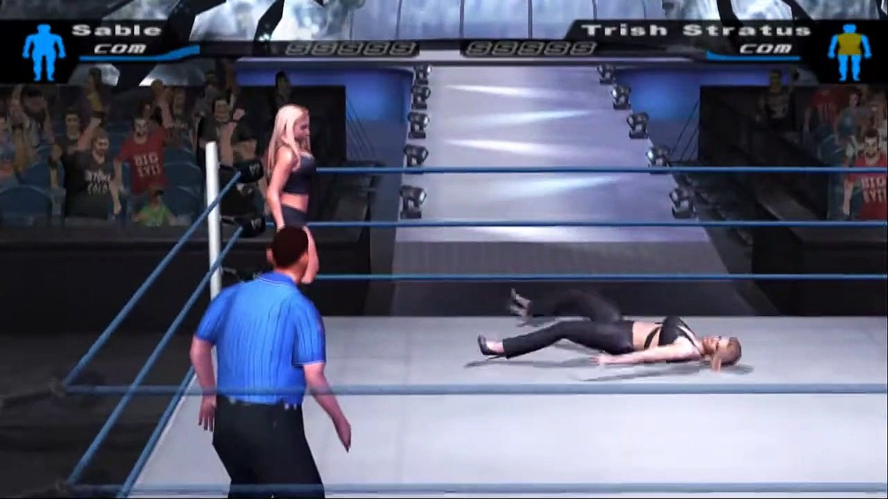 WWE SmackDown! Here Comes the Pain Sable vs Trish Stratus
