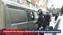Eskişehir'de aksiyon filmlerini aratmayan olay: Bir polis yaralı