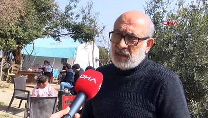 Kızı, damadı ve torunlarını bulamayan baba: Enkazdan bir torba taş alıp mezar yaptıracağım