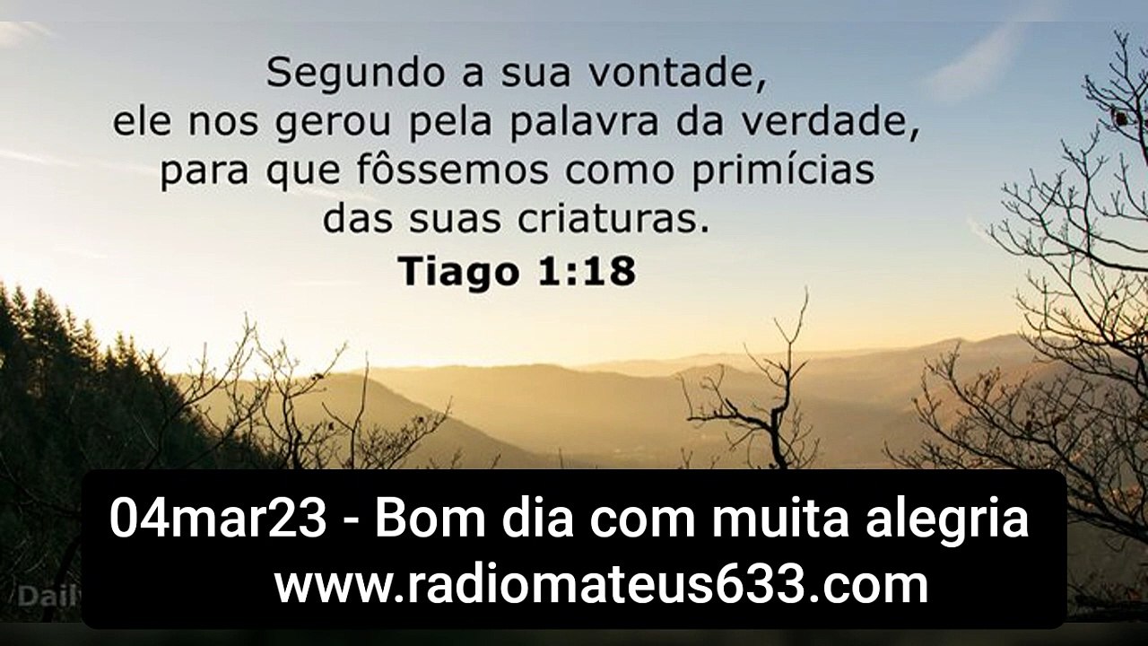 04mar23 - Devocional Rádio Mateus 633