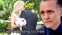 General Hospital Shocking Spoilers Carly's wedding to Drew, Sonny's grief