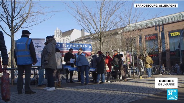 Nous ne voulons pas de cette guerre : des militants allemands protestent contre la livraison d'armes à l'Ukraine
