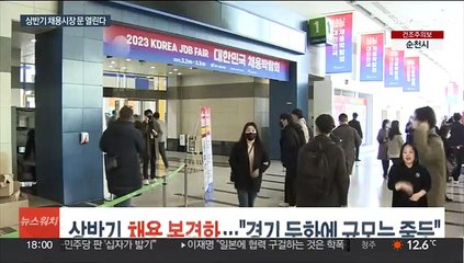 상반기 채용 본격화…"경기 둔화에 규모는 줄듯"