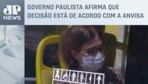Governo de SP retira obrigatoriedade do uso de máscara no transporte público