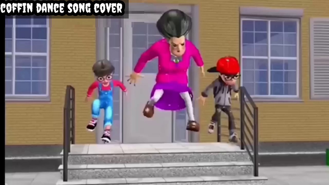 Scary teacher 3d,tani & Nick hulk---meme coffin dance song cover/new version trending #song #memes