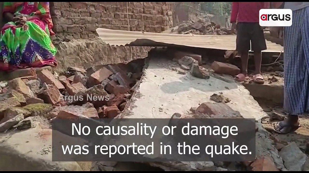 Earthquake today odisha