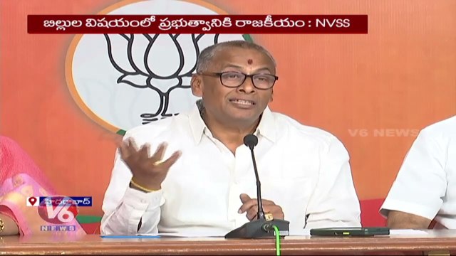 NVSS Prabhakar Counter Attacks To MLC Kavitha Comments _ Delhi Liquor Scam | V6 News (1)