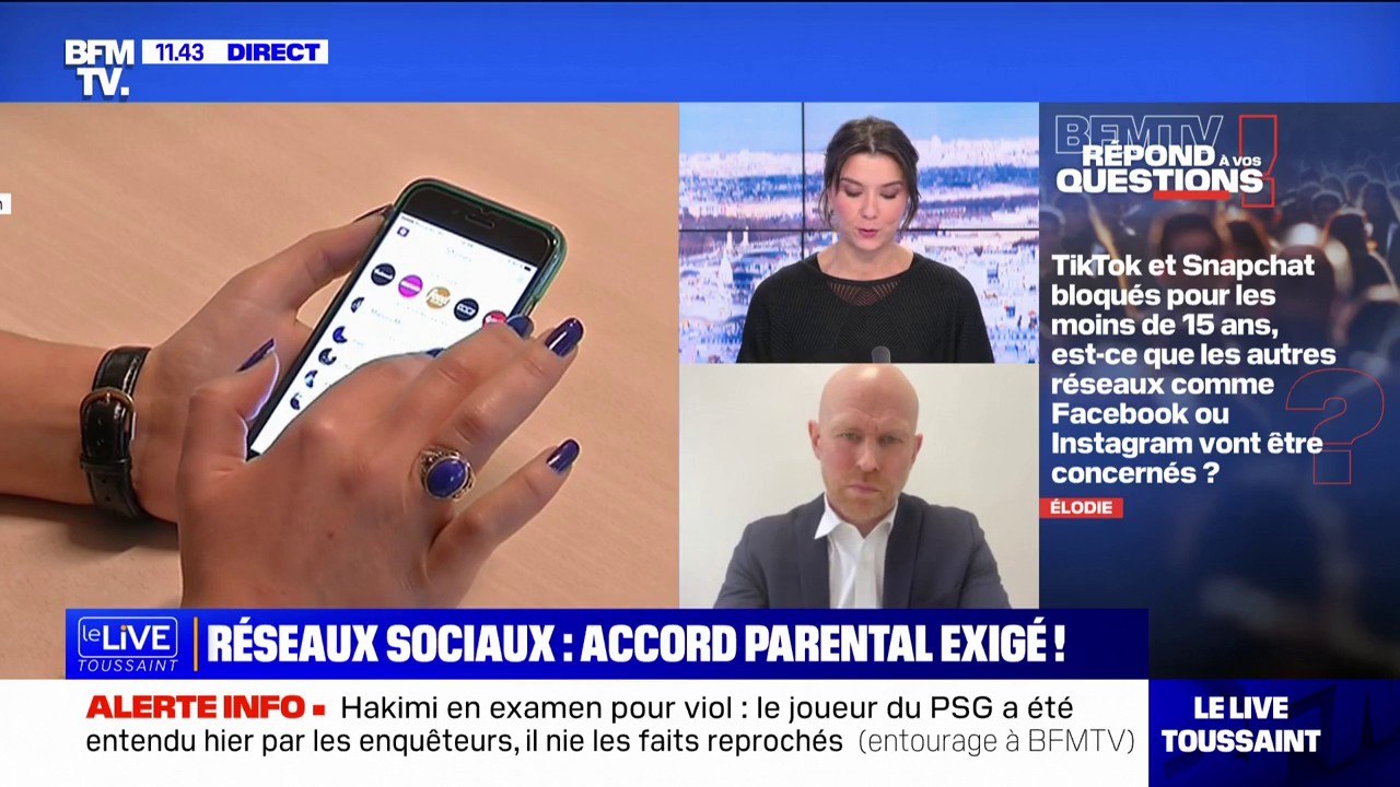 Réseaux sociaux: quelles nouvelles restrictions pour les mineurs? BFMTV répond à vos questions
