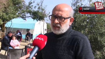 Kızı, damadı ve torunlarını bulamayan baba: Enkazdan bir torba taş alıp mezar yaptıracağım