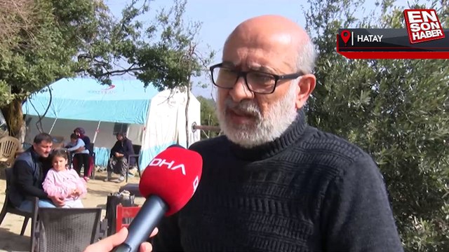 Kızı, damadı ve torunlarını bulamayan baba: Enkazdan bir torba taş alıp mezar yaptıracağım