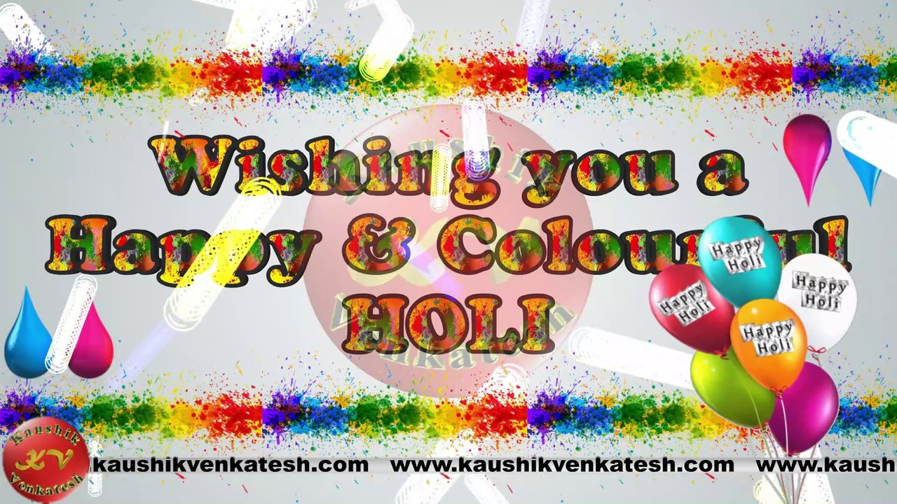 Happy Holi 2023, Holi Wishes, Video, Greetings, Animation, Status, Messages (Free)