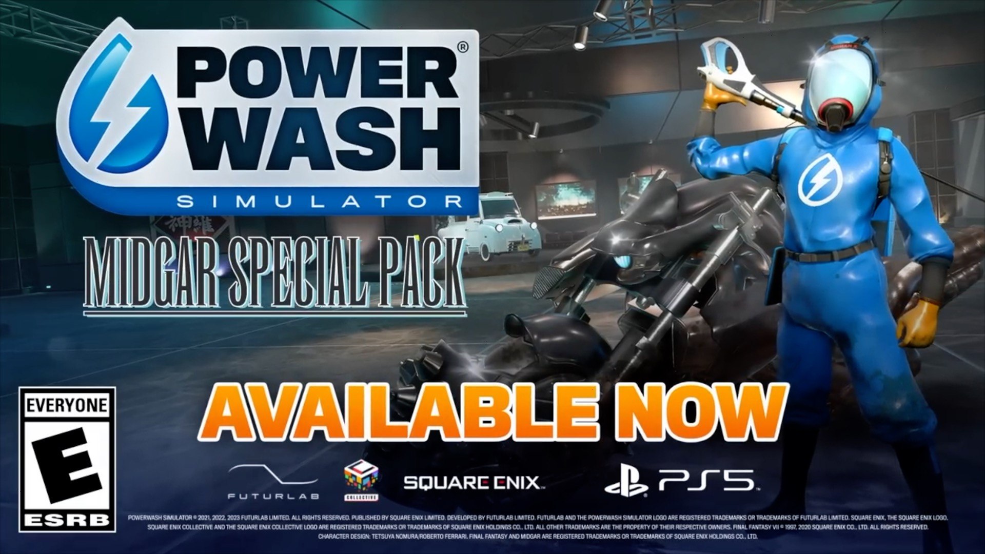 PowerWash Simulator - Official Midgar Special Pack Launch Trailer - IGN
