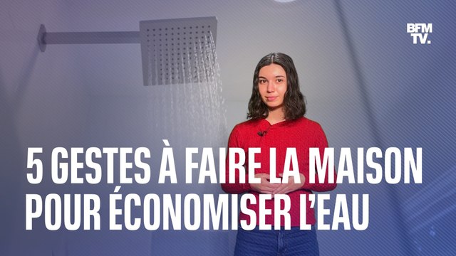 5 gestes à faire à la maison pour économiser l’eau