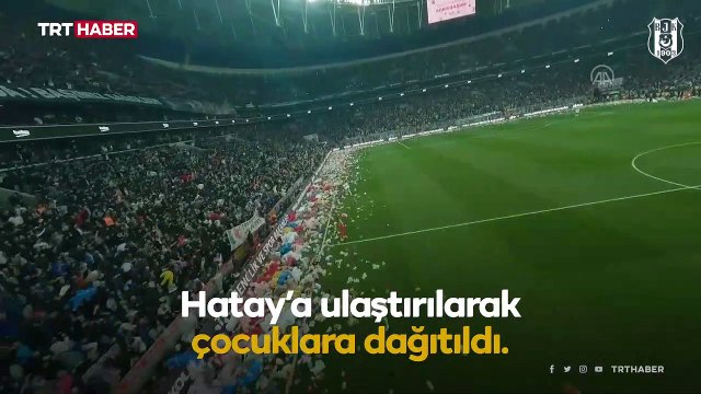 Beşiktaş taraftarlarının gönderdiği oyuncaklar çocukların yüzünü güldürdü