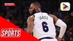 LeBron James, liliban pansamantala sa Lakers dahil sa natamong injury