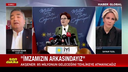 Metehan Demir: Artık İYİ Parti tek başına yoluna devam eder