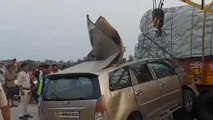 सीहोर: नागपुर जा रथे कार सवार, ट्रक से हुई भिड़ंत में 1 की मौत, 6 घायल