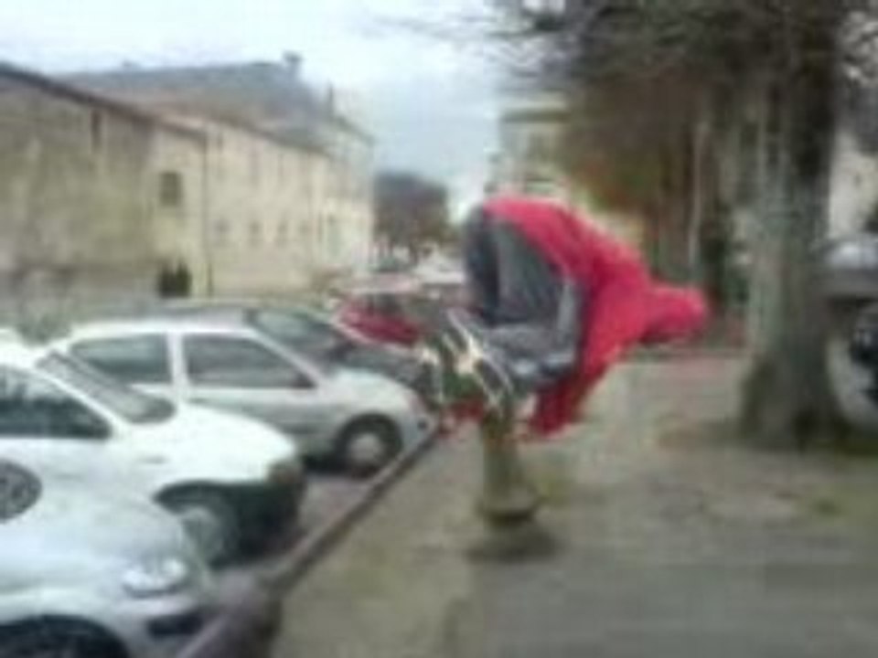 Entrainement avant le Parkourday à Bordeaux