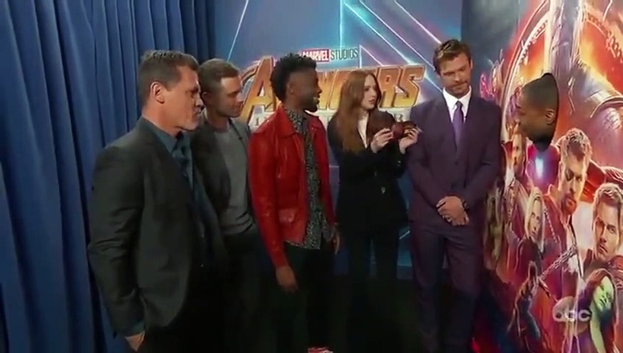 Jimmy Kimmel Live! - Se16 - Ep59 - Chris Hemsworth, Chadwick Boseman, Karen Gillan, Sebastian Stan, Josh Brolin, Middle Kids HD Watch