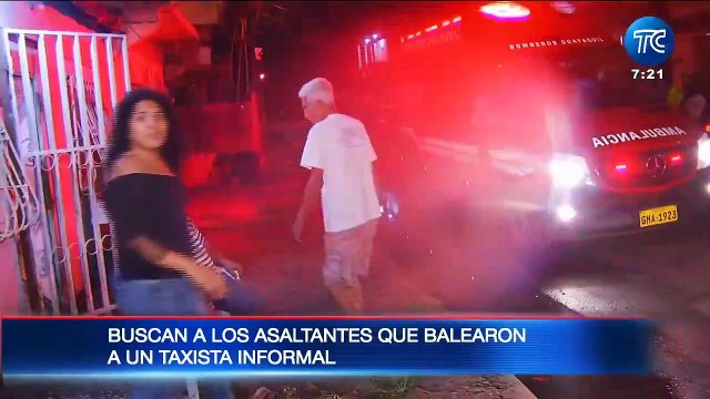 Asaltantes balearon a un taxista informal para llevarse su vehículo