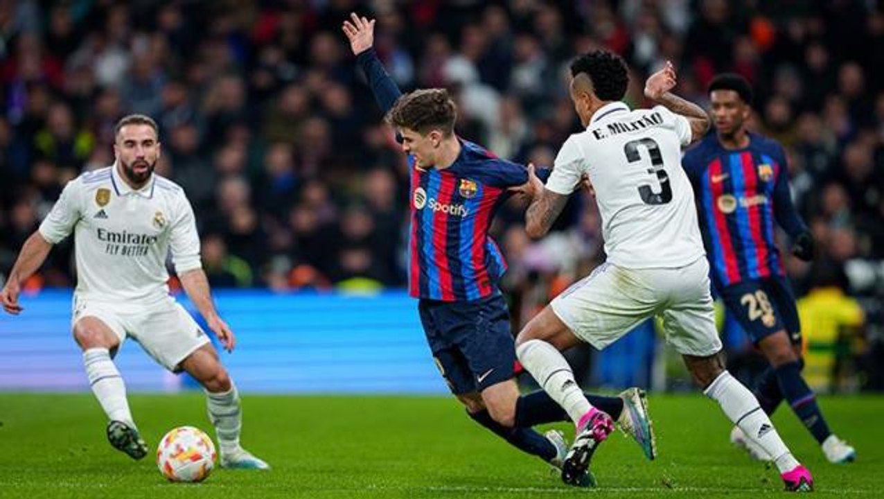 El Clasico'da zafer Barcelona'nın! Real Madrid, dev maçı isabetli şut atamadan tamamladı