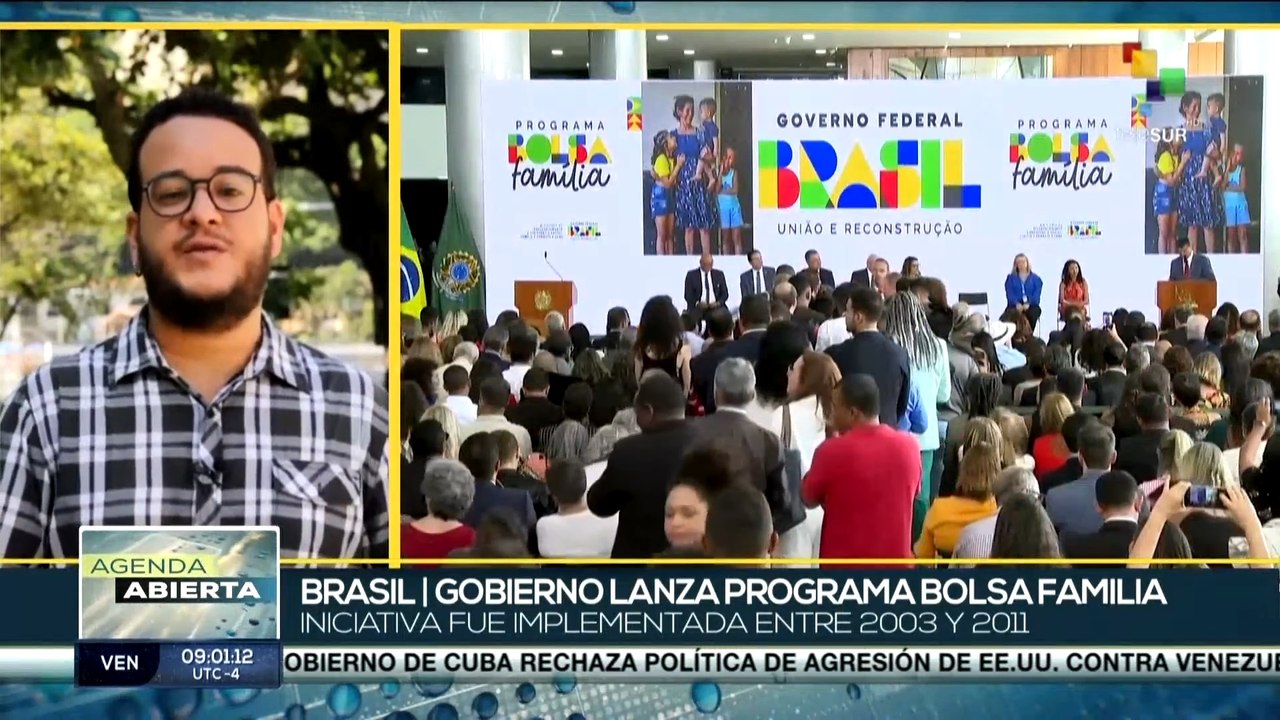 Brasil: Gobierno lanza programa Bolsa Familia
